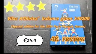 [4K Toddler toy review 13] Vilac Athletes' balance game | ❗Real Parent Review 🧒 💗 🎁