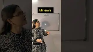 Minerals | What are Minerals | Rocks and Minerals @Science with Shah #science #education #teaching
