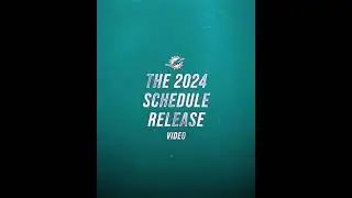 The Miami Dolphins kept it simple for their 2024 NFL schedule release 🏃&zwj;♂️💨 (via @miamidolphins/IG)
