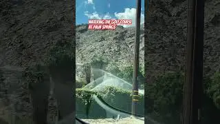 Watering the golf course #palmsprings