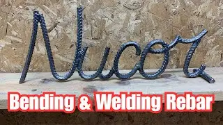 Custom Rebar Name Sign: 