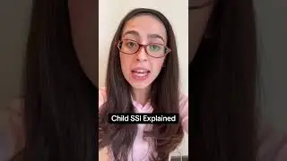 Child SSI explained: it&rsquo;s about function, not just diagnosis #ssi #socialsecuritybenefits #ssa
