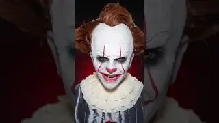 Pennywise makeup transformation | SFX PENNYWISE MAKEUP