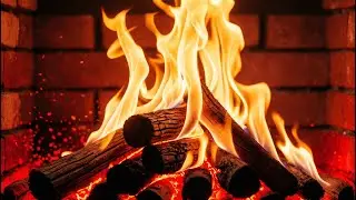 Cozy Night Fire &mdash; Flickering Woodlight and Soft Crackles for Peaceful Sleep & Deep Calm