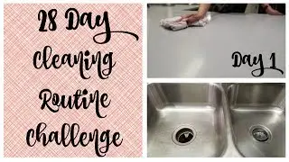 28 Day Cleaning Routine Challenge | Collab with My Great Challenge
