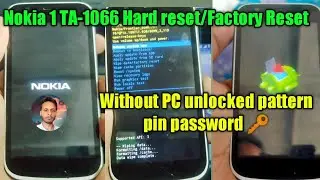 How to Factory Reset Nokia 1(TA-1066, TA -1056, TA -1079) Easily Guide in Hindi by Sarvjeet Mobile