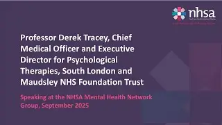 Northern Mental Health Network - Professor Derek Tracey