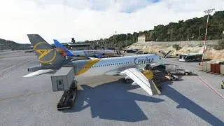 Microsoft Flight Simulator  - Skiathos Airport Review (Orbx) [Review Link in Description]