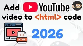 Add YouTube video to HTML Code