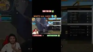 Nonstop gaming reaction on White 444 gameplay #freefire #nonstopgaming #shorts