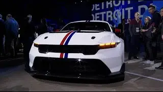 Ford kicks off Detroit Auto Show by unveiling fastest-ever street-legal Mustang