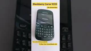 BLACKBERRY CURVE 9220 | 3999/- | 📞9999602099 - VISIT ZONEOFDEALS.COM #blackberry #blackberrypassport