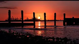 Beach Sunrise Aesthetic | HollyVision | Calming Sea