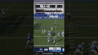 Pick 6 #collegefootball #football #ncaafootball #cfb26
