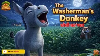 धोबी का गधा The Washerman’s Donkey | Panchatantra Moral Story in Hindi | 🐴😏❌ #junglebooktales