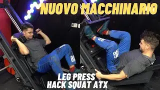 HO COMPRATO L'ATTREZZO PIU' AMBITO DA OGNI AMANTE DI HOME GYM😱 || LEG PRESS/HACK SQUAT ATX