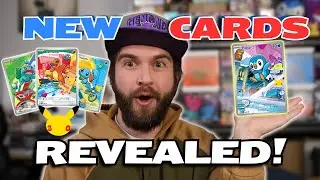 NEW Pokemon Cards Revealed! 30th Anniversary First Partner Illustration Rares