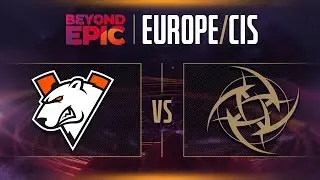 Virtus.pro vs Ninjas in Pyjamas Game 2 - Beyond Epic: EU/CIS - Groups w/ KillerPigeon & lizZard