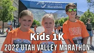 2022 Utah Valley Marathon Kids 1K