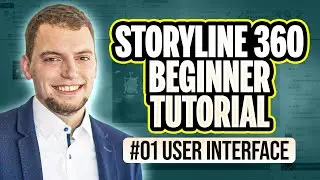 Articulate Storyline 360 Beginner Tutorial &ndash; #01 User Interface