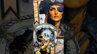 Queen of the High Seas #scrapbook  #journaling #asmr #creativeideas #aestheticjournal #journalspread