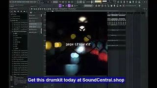 Sound Central 2024 Stash Drum Kit Beat