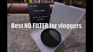 The BEST CHEAPEST ND FILTER for your Vlogging Camera