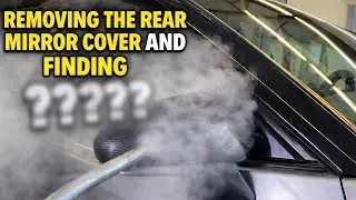 Removing the rear mirror covers and finding &hellip;..