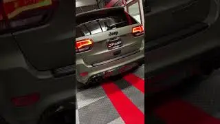 Straight Piped Trackhawk #trackhawk #exhaust #jeep