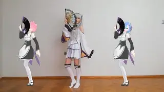Thousands Of Lights | Cosplay Emilia & MMD Rem, Ram Dance Cover