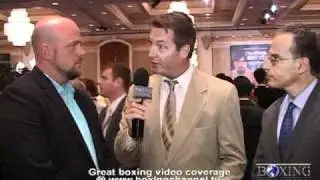 Steve Farhood & Michael Woods talk about fight
