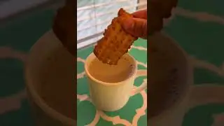 Chai ☕️ with biscuit #teacookie #chai #biscuits #cookies #foodie #viral #desi #snackfoodies #snack