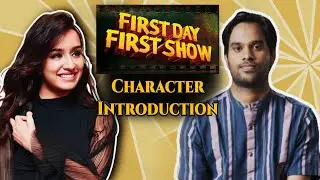 First Day First Show Movie Character Introduction Video | Anudeep KV | Vamshidhar | Tollywood Vega