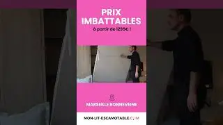 🔥Gagnez une chambre en plus avec nos lits escamotables ! 💥 Visitez notre boutique &agrave; Marseille !