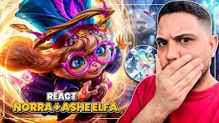 REACT: NORRA + ASHE ELFA DA FLORESTA DO WILD RIFT | LEAGUE OF LEGENDS | LOL | JUMARGEM