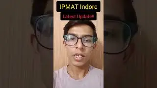 IPMAT INDORE Forms Date Announced 😊|| IPMAT 2022|| IIM INDORE|| IPMAT Ranchi