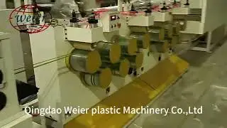 PET strapping band production line