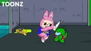 Among Us in Squid Game Season 3: Ballerina Cappuccino x Boneca Ambalabu x Labubu | Funny Animation