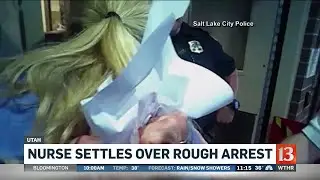 Utah nurse reaches settlement over rough arrest