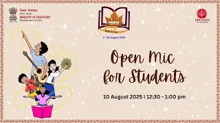 Open Mic for Students  |  Children Corner | Chinar Book Festival 2025
