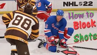 How to block shots in NHL 22