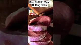 Best Buffalo Boneless Meat Cutting #shorts #youtubeshorts #boneless #meatcutter #mkcuttingskills