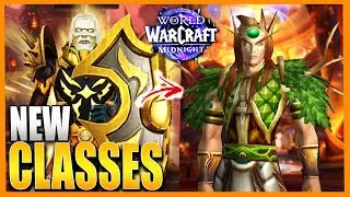 Undead Paladins & Blood Elf Druids! NEW Race Class Combos Coming!