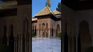 Nasrid Palace, Alhambra, Granada Spain #alhambra #nasridpalace #granada #spain #islamicarchitecture