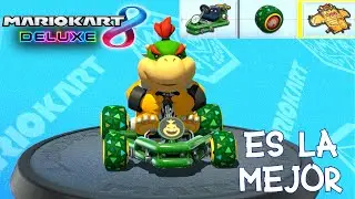ESTA ES LA MEJOR COMBINACION EN MARIO KART 8 | Mario kart 8 deluxe - juego con bowser jr