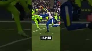 An NFL Punter Did WHAT???🤯 #shorts
