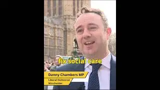MP joins protest for care workers in Westminster #shorts