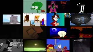 16 Creepypastas With Upcoming Jumpscares Played At Once 13