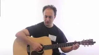 beginner acoustic guitar lesson - johnny cash style