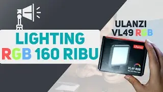 Lighting RGB Portable 150Ribuan \\ ULANZI VL49 RGB